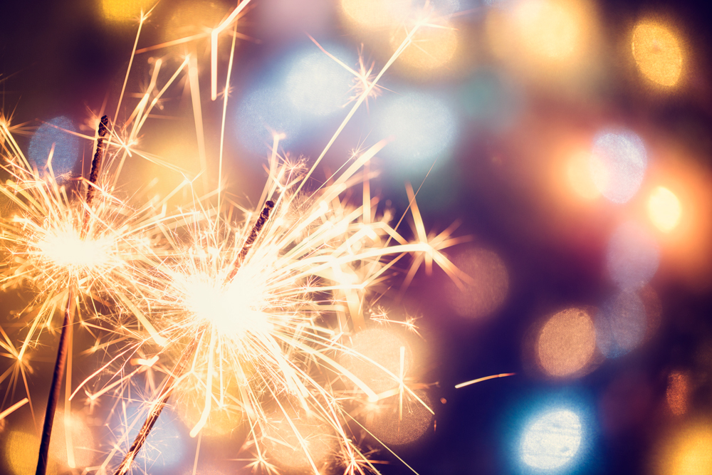 Festive sparklers
