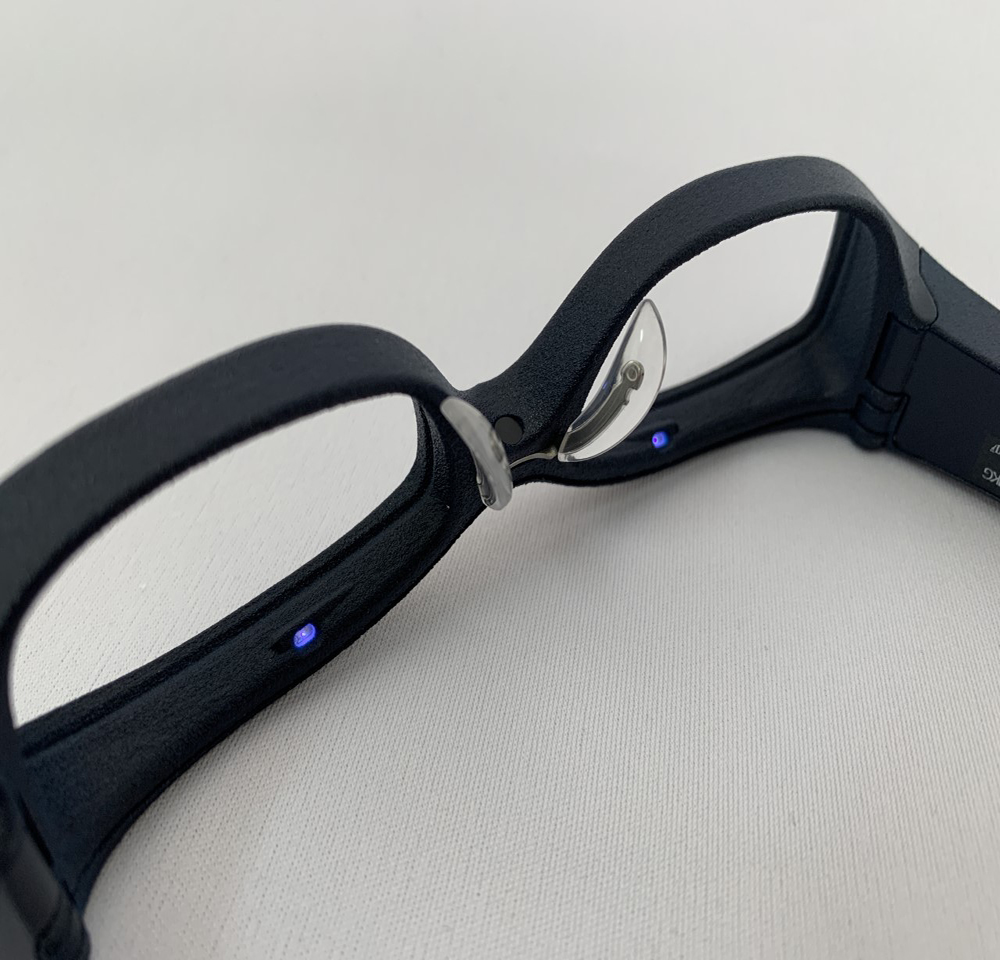 Violet light-emitting glasses Source: Hidenaga Kobashi, MD