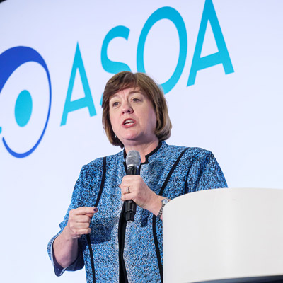 Read more about the article Keynote speaker talks about ‘life in the espresso lane’ at ASOA Annual Meeting