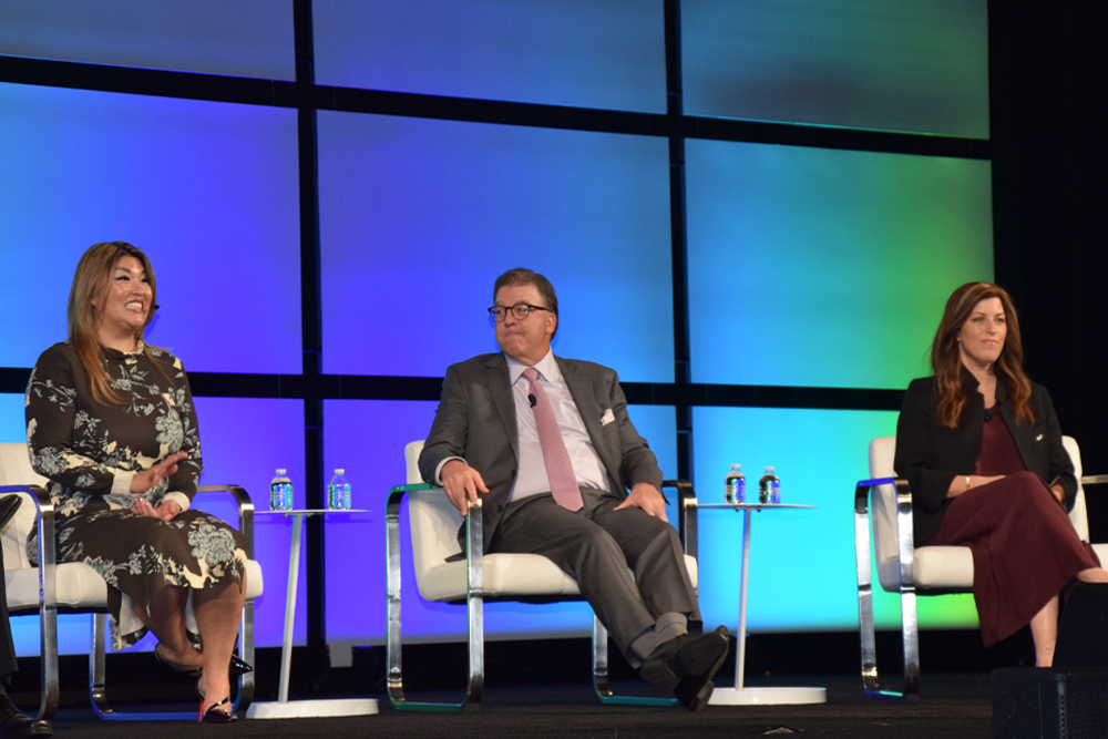 Dr. Yeu, Dr. Holland, and Dr. Fram participate on the panel of the “X-Rounds: Refractive Cataract Surgery to the Max” session. Source: ASCRS