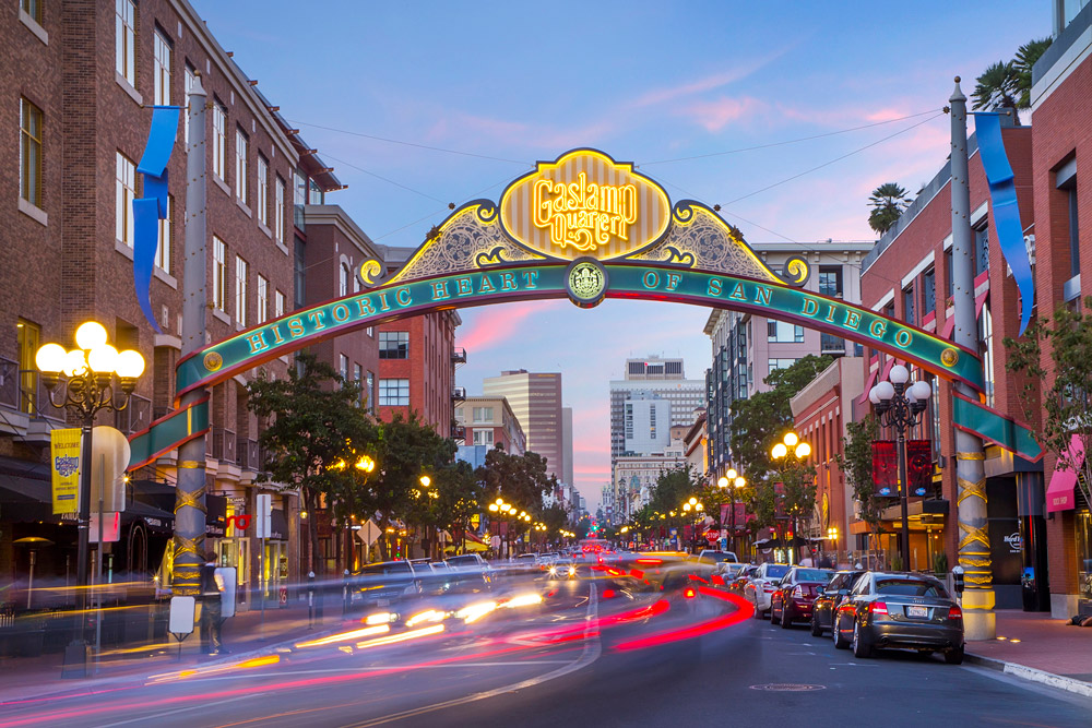 Gaslamp Quarter, San Diego, California