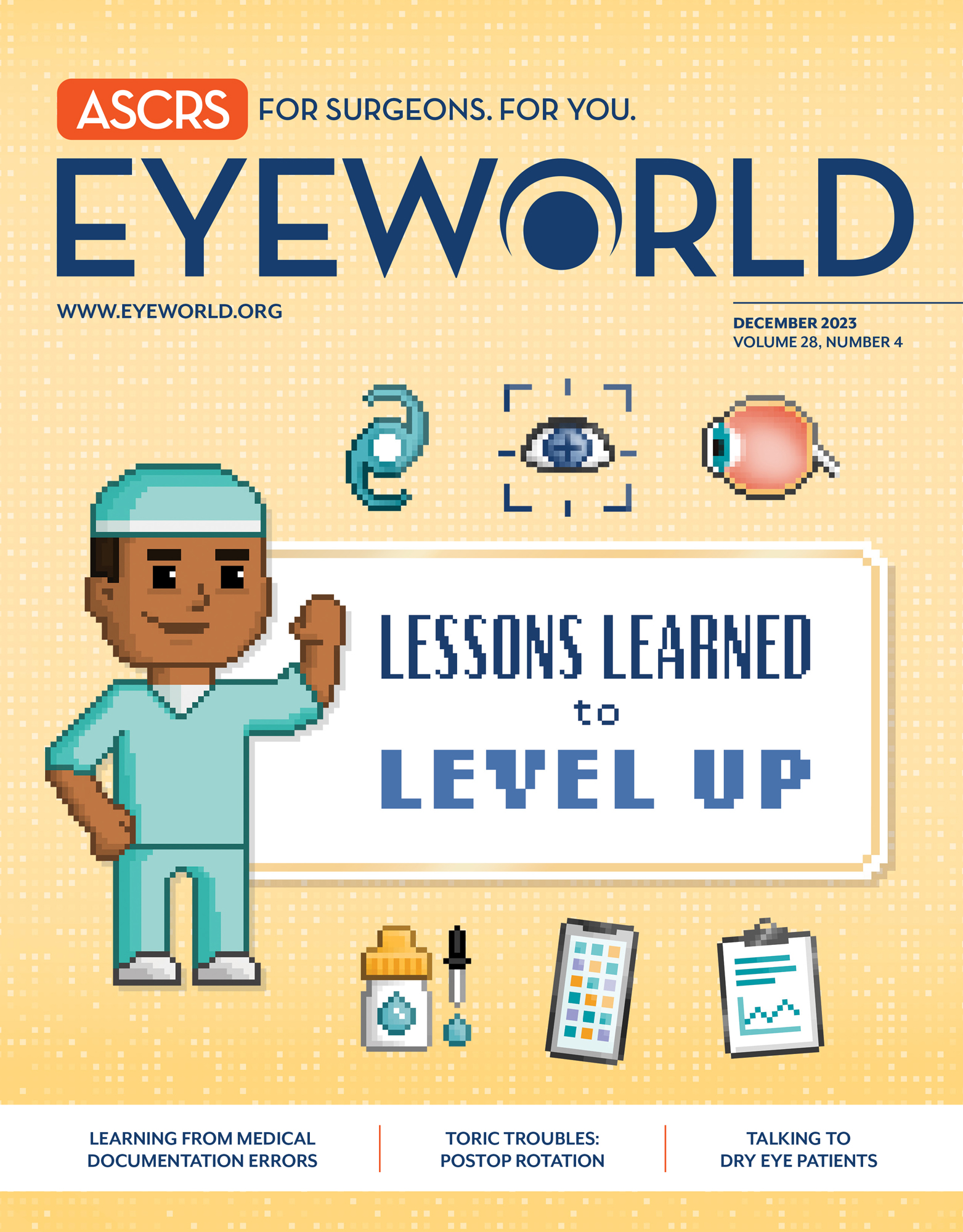 EyeWorld December 2023 issue cover