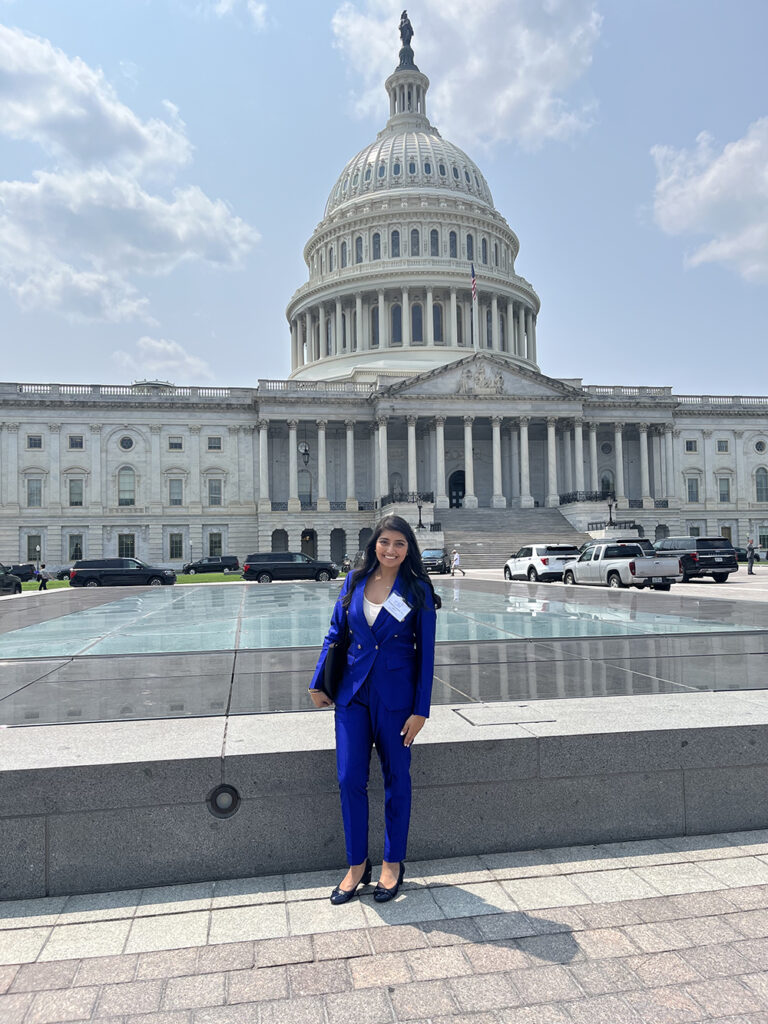 Dr. Gulani at the U.S. Capitol during the Fly-In
Source: Aaishwariya Gulani, MD
