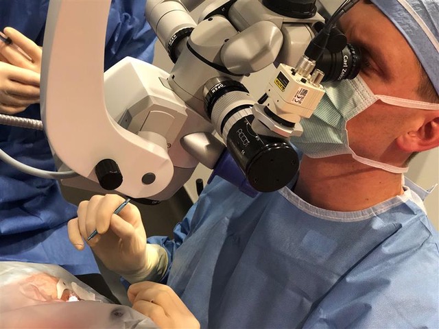 Dr. Kugler performs RLE. Source: Lance Kugler, MD