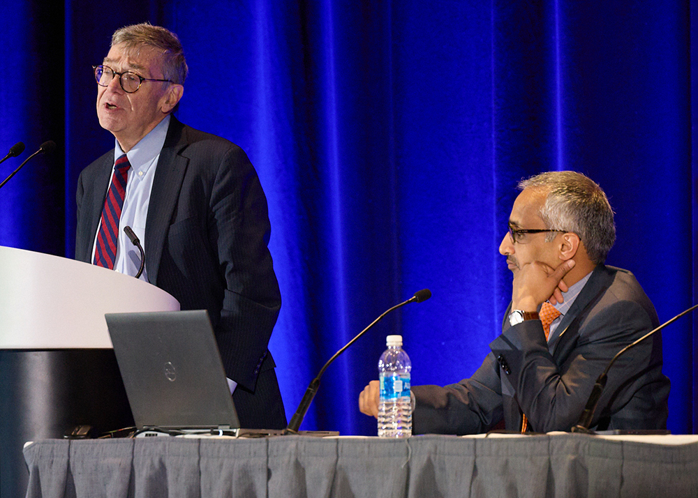 Mr. Cook was this year’s guest speaker at the ASCRS Government Relations symposium during the ASCRS Annual Meeting, with Dr. Parekh moderating the session.
Source: ASCRS